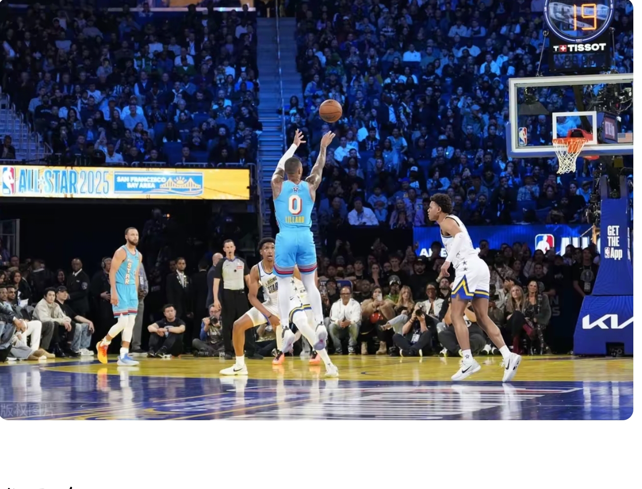 NBA球员在全明星赛中表现出色，获得MVP称号