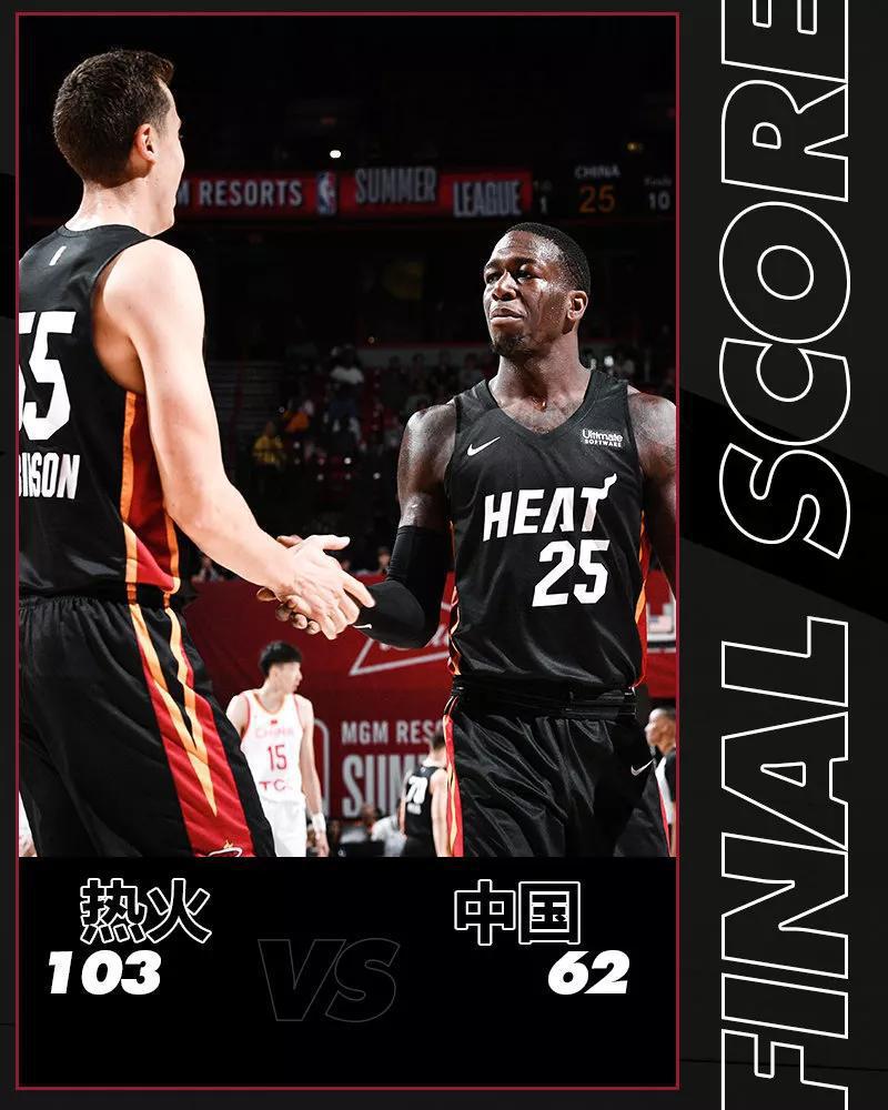 热火险胜青岛队，周琦关键制胜